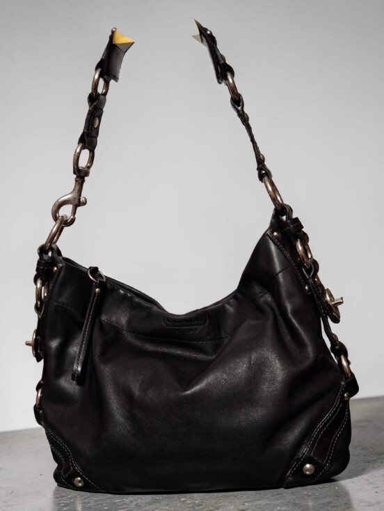 Coach Handbags - Coach Carly Classic Black Leather Hobo Shoulder Bag - Timeless Everyday Style